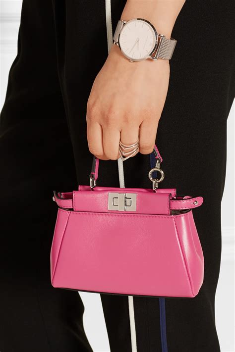 fendi pouch pink